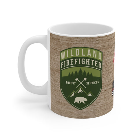 Wildland Firefighter Patch  Mug