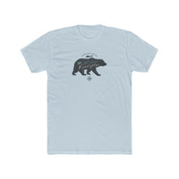 American Legend Wildland Firefighter Bear Men's Cotton Crew Tee