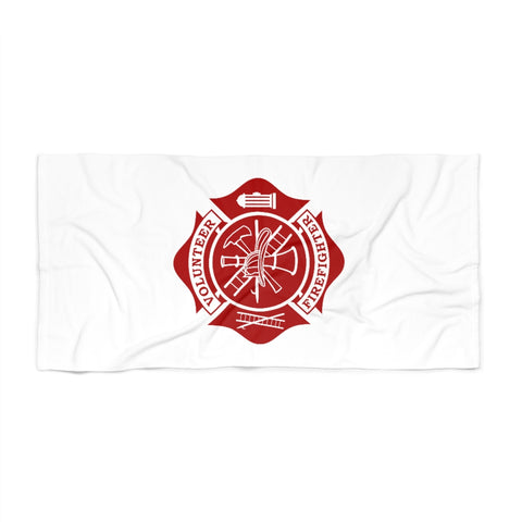 Volunteer Firefighter Beach Towel - firestationstore.com - Home Decor
