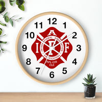 IAFF Maltese Cross Wall clock