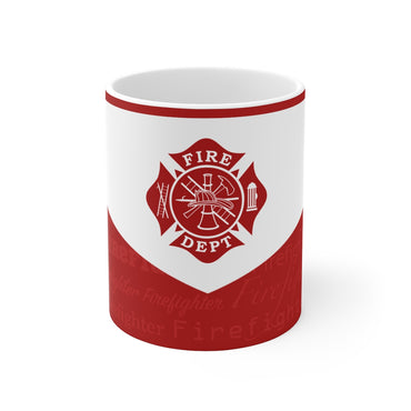 Firefighter Maltese Cross Mug