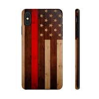 Firefighter Thin Red Line Case Mate Tough Phone Cases - firestationstore.com