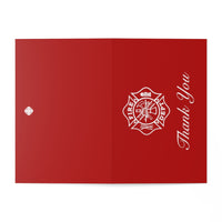 Firefighter Thank You Greeting Cards (7 pcs)