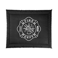 Firefighter Maltese Cross Comforter