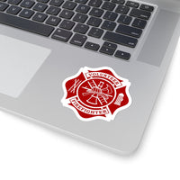 IAFF Maltese Cross Stickers - firestationstore.com - Paper products