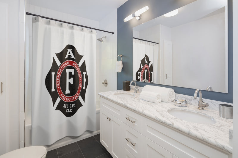 IAFF Maltese Cross Shower Curtains