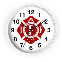 IAFF Maltese Cross Wall clock