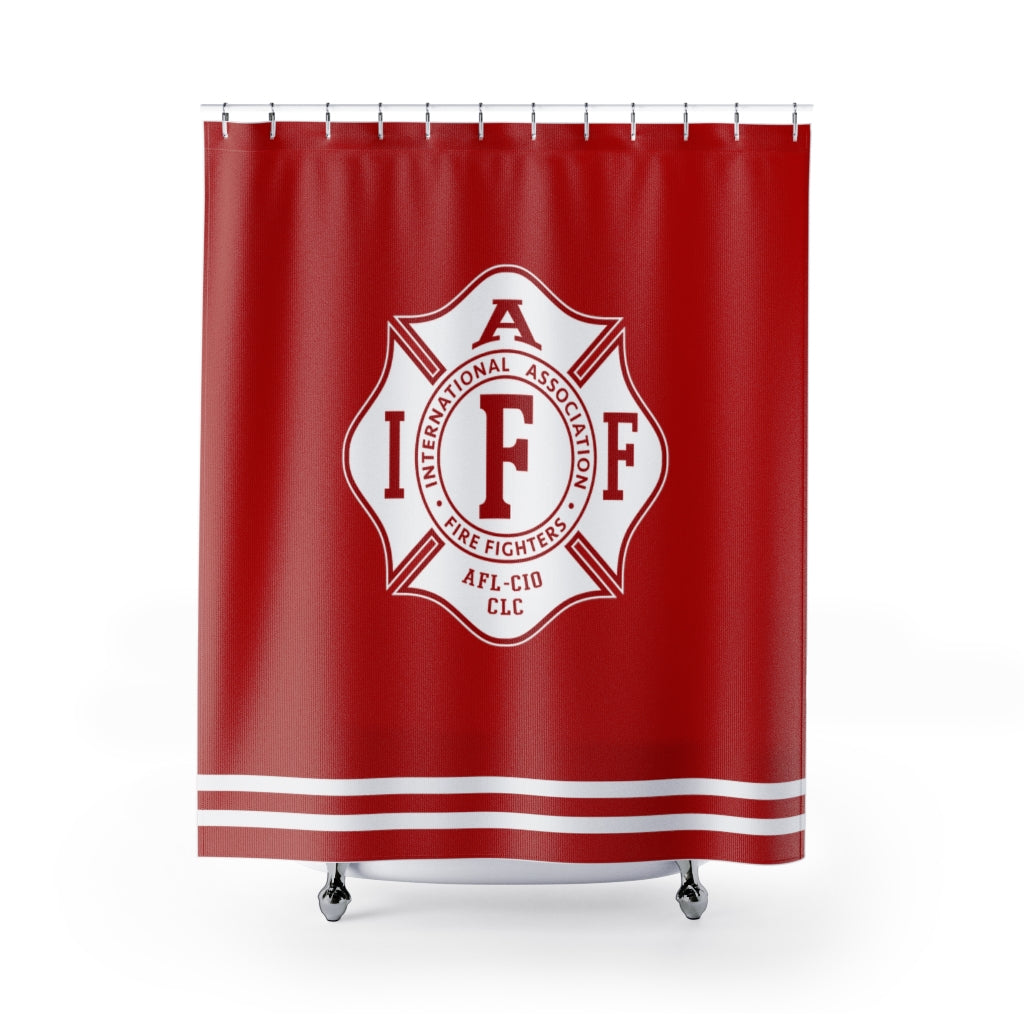 IAFF Maltese Cross Shower Curtains