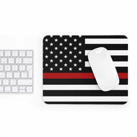Firefighter Thin Red Line Mousepad