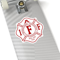 IAFF Maltese Cross Stickers - firestationstore.com - Paper products