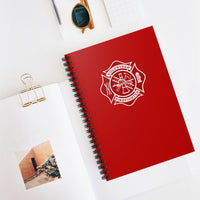 Volunteer Firefighter Spiral Notebook - Ruled Line - firestationstore.com