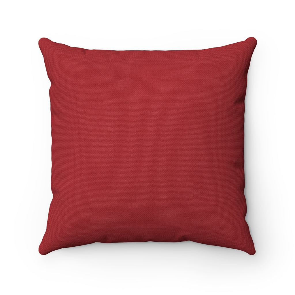 Firefighter Red Polyester Square Pillow Case - firestationstore.com - Home Decor