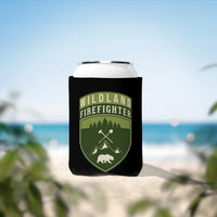 Wildland Firefighter Patch Can Koozie Sleeve