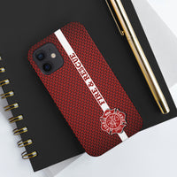 Firefighter Mesh Printed Case Mate Tough Phone Cases - firestationstore.com