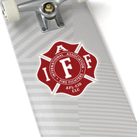 IAFF Maltese Cross Stickers - firestationstore.com - Paper products