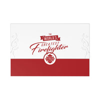 The World's Greatest Firefighter Postcards (7 pcs)