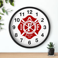 IAFF Maltese Cross Wall clock