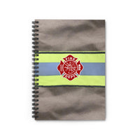 Firefighter Jacket Spiral Notebook - Ruled Line - firestationstore.com