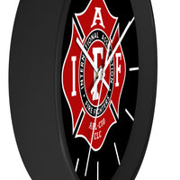 IAFF Maltese Cross Wall clock