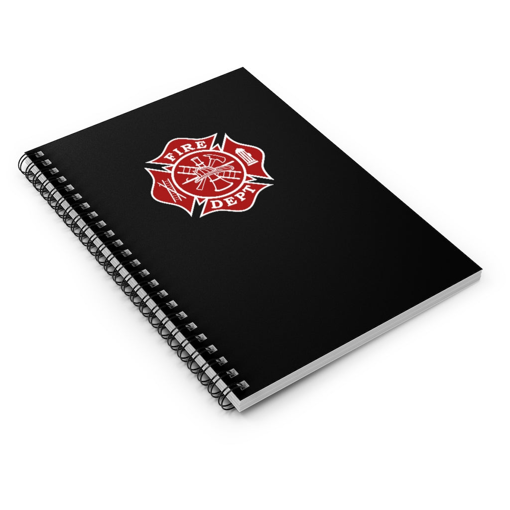 Firefighter Spiral Notebook - Ruled Line – firestationstore.com
