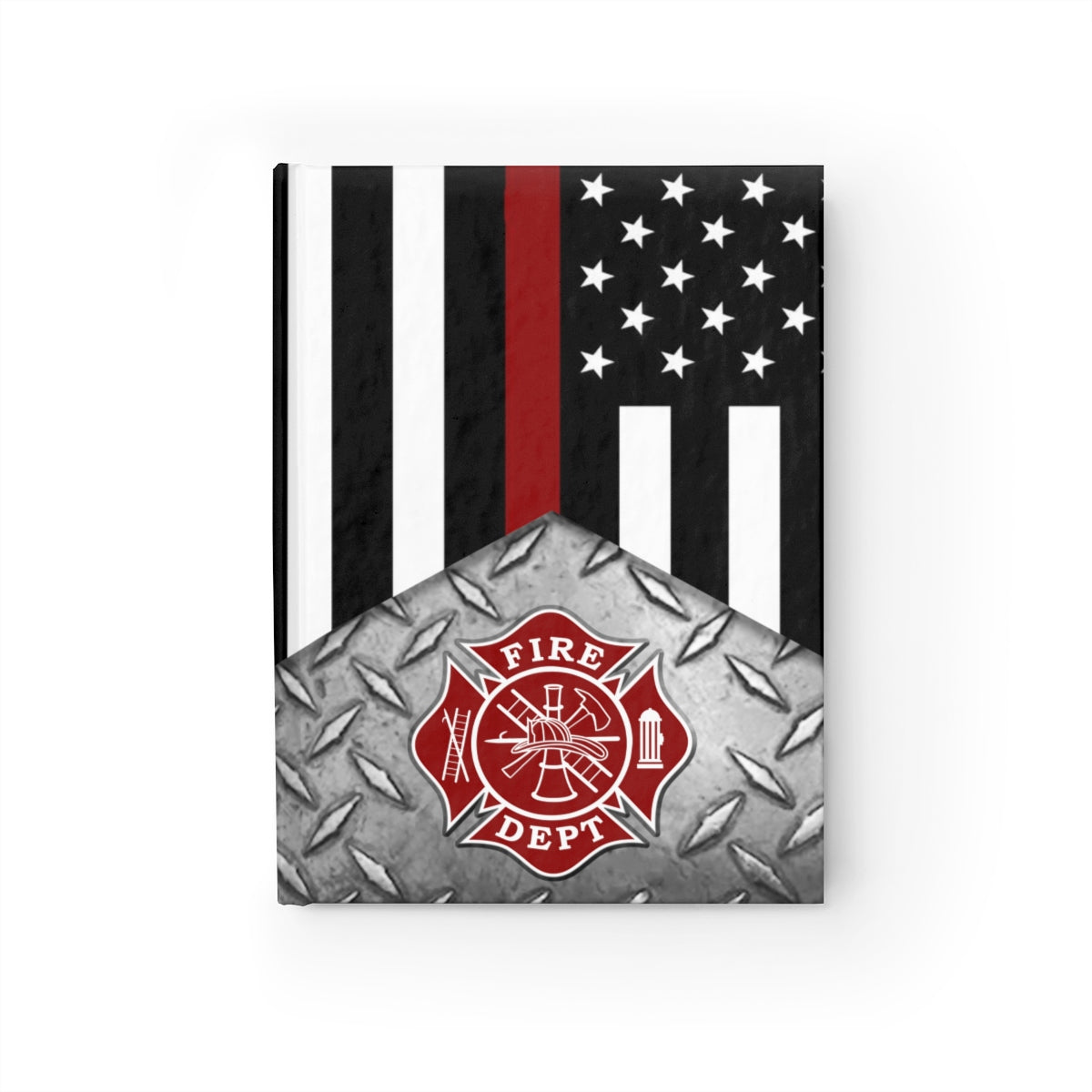 Firefighter  Thin Red Line Journal - Ruled Line - firestationstore.com