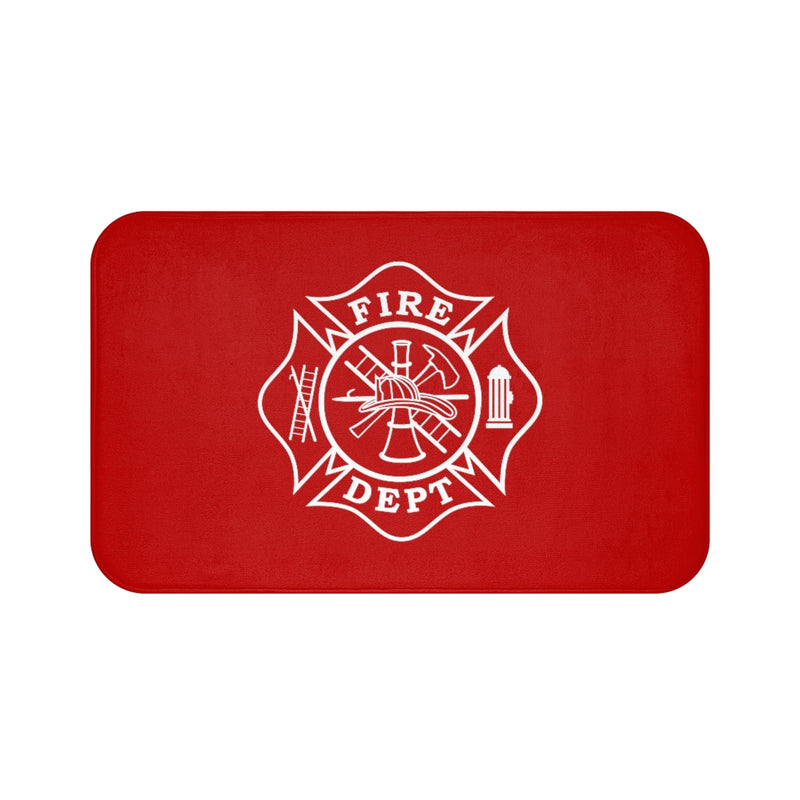 Firefighter Maltese Cross Bath Mat - firestationstore.com