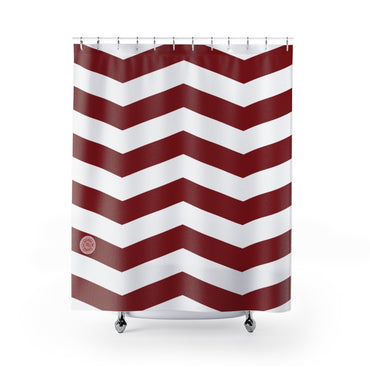 Firefighter Striped Shower Curtains - firestationstore.com - Home Decor