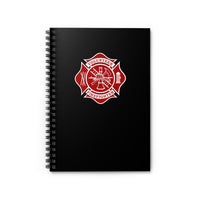 Volunteer Firefighter Spiral Notebook - Ruled Line - firestationstore.com