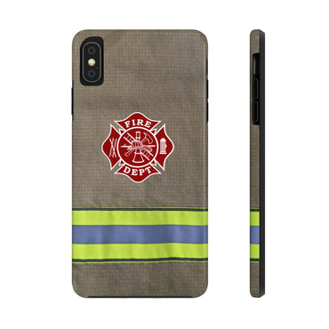 Firefighter Jacket v2 Tough Phone Cases