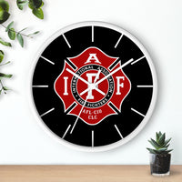 IAFF Maltese Cross Wall clock